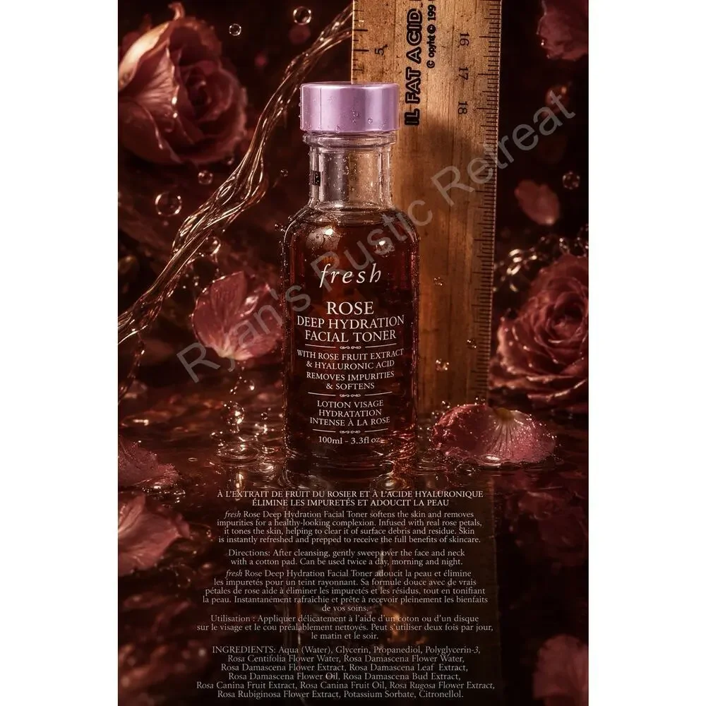 fresh - Rose Deep Hydration Facial Toner - 3.3 fl oz/ 100 mL